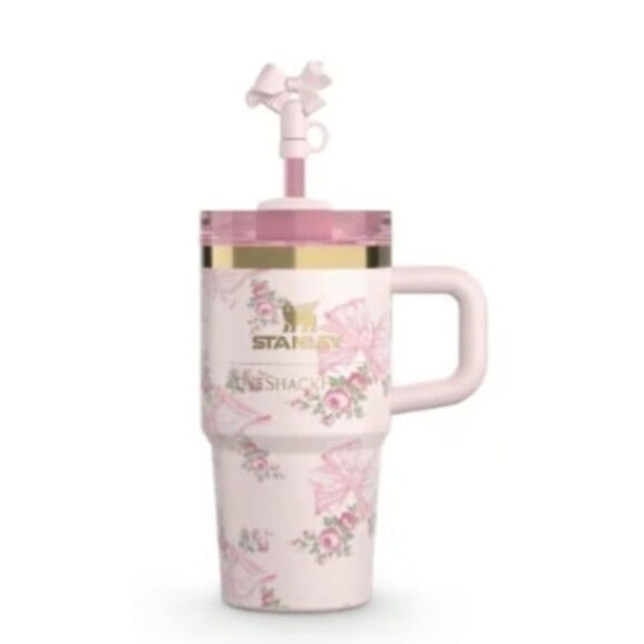 Stanley x Love Shack Fancy Tumbler 20 OZ Holiday Rosa Beaux Pink NEW SEALED - Picture 2 of 3